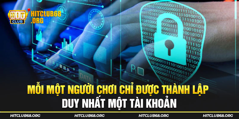 Mỗi một người chơi chỉ được thành lập duy nhất một tài khoản